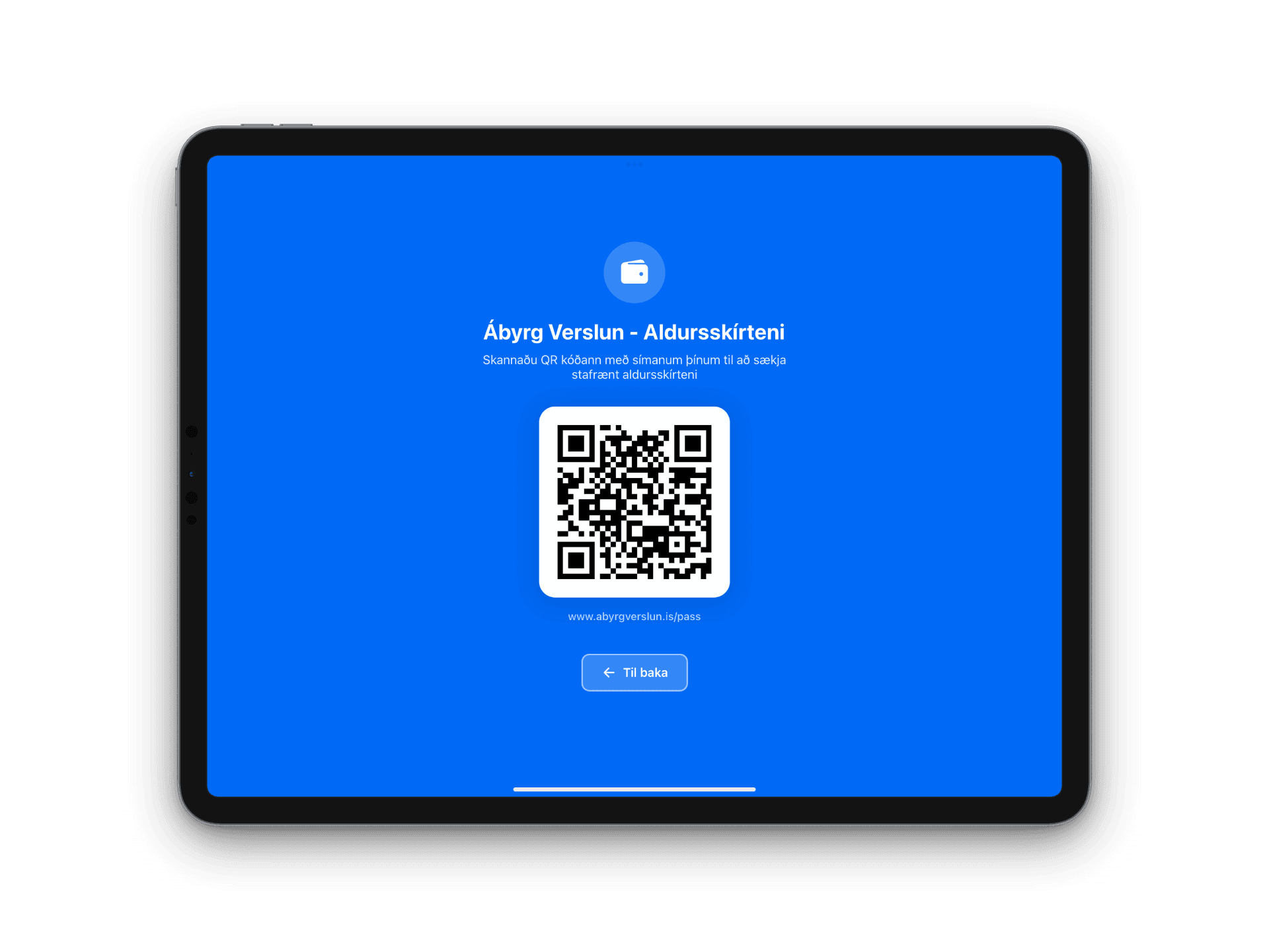 Ábyrg verslun app